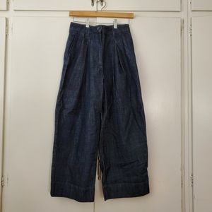TOAST wide leg denim jeans